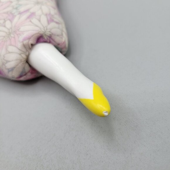 SERGE Poupee Millet Original Doll Floral Body Yellow Sunflower Hat Ladybug - Picture 9 of 12